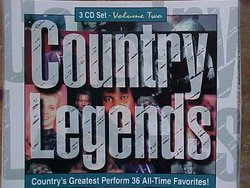 Country Legends Volume Two Country's Greatest Perform 36 All-time Favorites