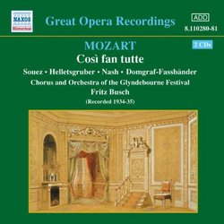 Mozart: Così fan tutte