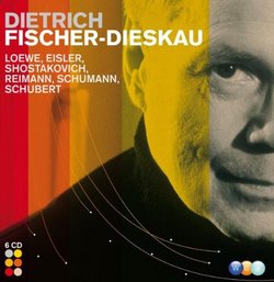 Dietrich Fischer-Dieskau sings Loewe, Eisler, Shostakovich, Reimann, Schumann, Schubert [Box Set]