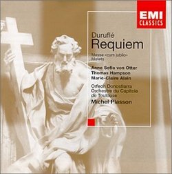 Durufle: Requiem, Mass-Con Jubilo, Motets / Plasson, von Otter