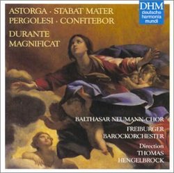 Durante: Magnificat In B/D'Astorga: Stabat Mater/Pergelesi: Confitebor Tibi Domine