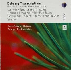 Debussy: Transcriptions for Pno Duet Or Four Hands