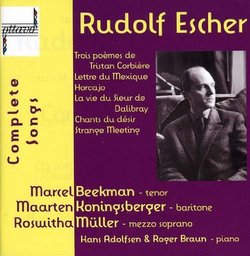 Rudolf Escher: Complete Songs