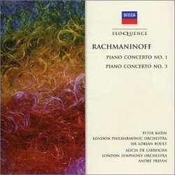 Rachmaninov: Piano Concertos Nos. 1 & 3 [Australia]