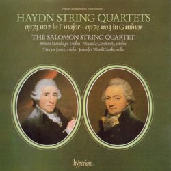 Haydn: String Quartets Op. 74 Nos. 2 & 3