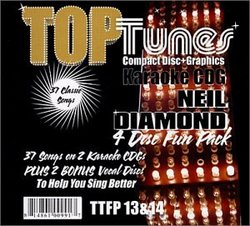Top Tunes Karaoke CDG Neil Diamond Fun Pack TTFP-13&14