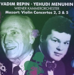 Mozart: Violin Concertos Nos. 2, 3 & 5