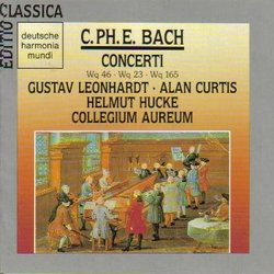 C.P.E. Bach: Concerti Wq 46, 23 & 165