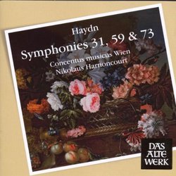 Haydn: Sym Nos 31 / 59 & 73