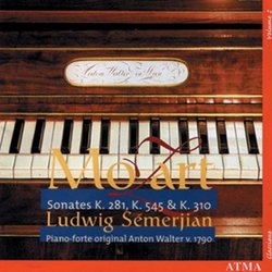 Mozart: Sonates, K. 281, 545, 310