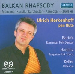 Balkan Rhapsody / Classical Folk Song Suites Arranged for Panflute and Orchestra
