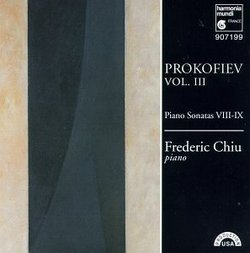 Prokofiev: Piano Sonata No. 8 in B flat major ("War Sonata 3"), Op. 84; Piano Sonata No. 9 in C major, Op. 103; Incidental music to Lt. Kije arranged for piano