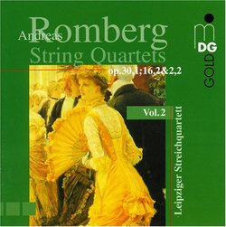 Andreas Romberg: String Quartets, Vol. 2