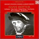 Hans Hotter - Opernmonologe (Orfeo)