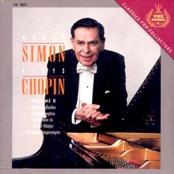 Abbey Simon Plays Chopin, Vol. 2
