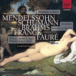 Recital: Mendelssohn: Var. Serieuses; Schumann