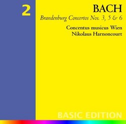 Bach J.S: Brandenburg Cto Nos 3 / 5 & 6