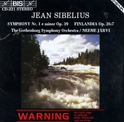 Sibelius: Symphony No. 1; Finlandia