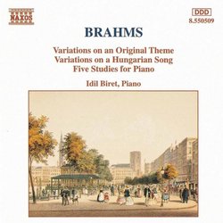 Brahms: Variations; Five Studies