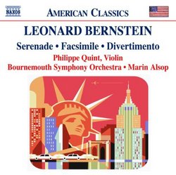 Bernstein:  Serenade, Facsimile, Divertimento