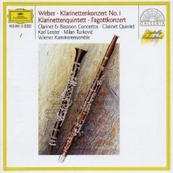 Weber: Clarinet Concerto, Basoon Concerto