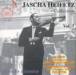Jascha Heifetz Collection, Vol. 3