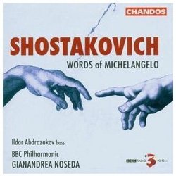 Shostakovich: Words of Michelangelo