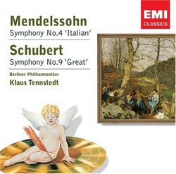 Mendelssohn: Symphony No. 4 "Italian"; Schubert: Symphony No. 9 "Great"