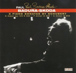 Paul Badura-Skoda plays 3 Piano Sonatas by Schubert