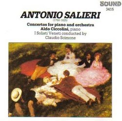 Saleri: Concerto in B-flat major for Piano and Orchestra/Concerto in D major for Piano and Orchestra