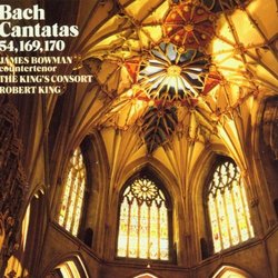 Bach Cantatas: 54; 169; 170