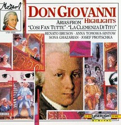 Mozart: Highlights from Don Giovanni & Other Operas