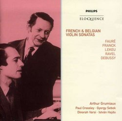 French & Belgian Violin Sonatas