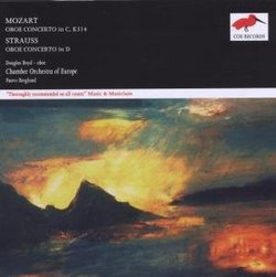 Mozart: Oboe Concerto in C, K. 314; Strauss: Oboe Concerto in D