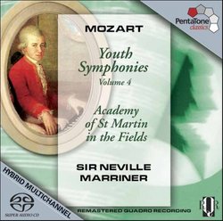 Mozart: Youth Symphonies Vol. 4 [Hybrid SACD]