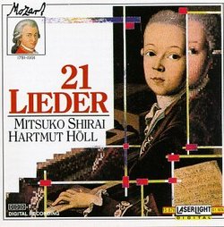 Mozart 21 Lieder