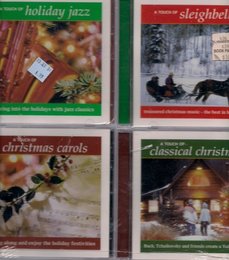 A Touch of Holiday Jazz, A Touch of Sleighbell, A Touch of Christmas Carols, & A Touch of Classical Christmas.