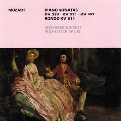 Piano Sonatas K280 K331 K457 & K511