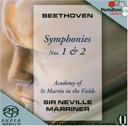 Beethoven: Symphonies Nos. 1 & 2 [Hybrid SACD]