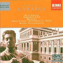 Beethoven: Symphonien 5 & 8; Mozart: Adagio & Fugue; Divertimento 17 - Adagio