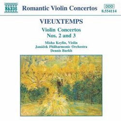 Vieuxtemps: Violin Concertos Nos. 2 and 3