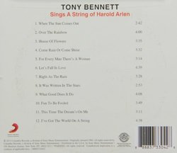 Tony Bennett Sings A String of Harold Arlen