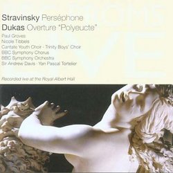 Stravinsky: Persephone / Dukas: Overture Polyeucte