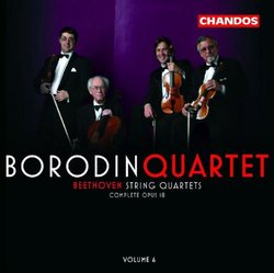 Beethoven: String Quartets, Vol. 6 op 18 (Chandos)