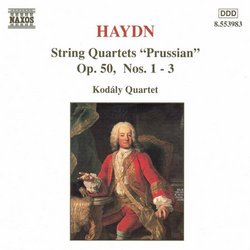 Haydn: String Quartets "Prussian", Op. 50, Nos. 1-3