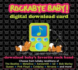 Rockabye Baby! Digital Download Card in Gift Package