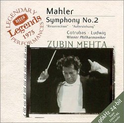Mahler: Symphony No. 2 / Mehta, Vienna Philharmonic Orchestra
