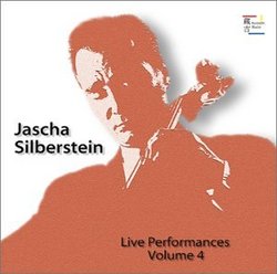 Jascha Silberstein - Live Performances, Volume 4