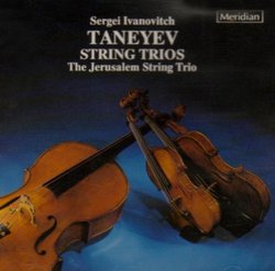 Taneyev: String Trios