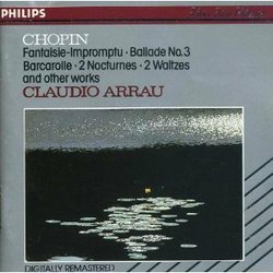 Chopin: Piano Works: Fantasie-Imprompt/Ballade No. 3/Barcarolle/2 Nocturnes/2 Waltzes and other works